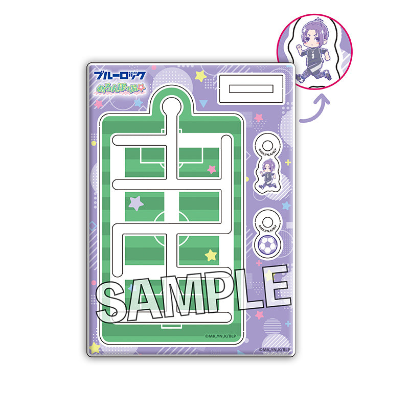 ブルーロック_駆け回れ！フィールドアクリルキーホルダー めろんぽっぷ☆ 御影玲王