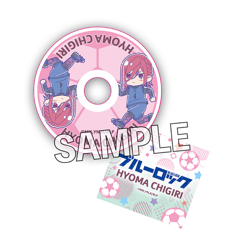 ブルーロック_ミニチュアCDケースキーホルダー めろんぽっぷ☆ 千切豹馬