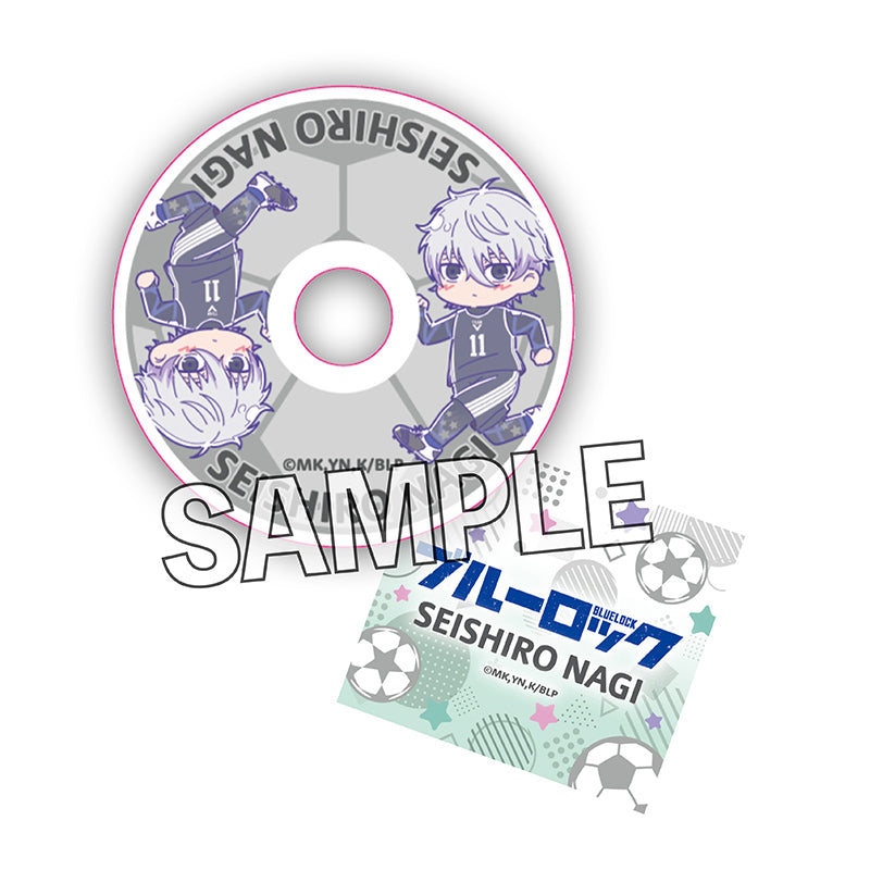 ブルーロック_ミニチュアCDケースキーホルダー めろんぽっぷ☆ 凪誠士郎