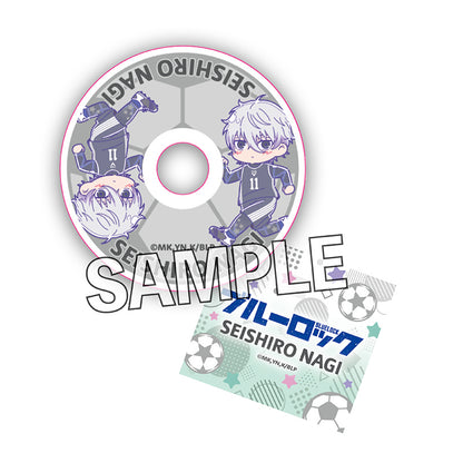 ブルーロック_ミニチュアCDケースキーホルダー めろんぽっぷ☆ 凪誠士郎