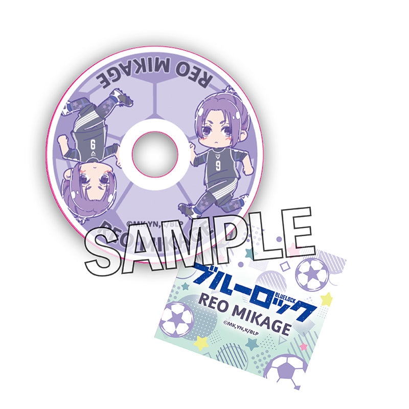 ブルーロック_ミニチュアCDケースキーホルダー めろんぽっぷ☆ 御影玲王