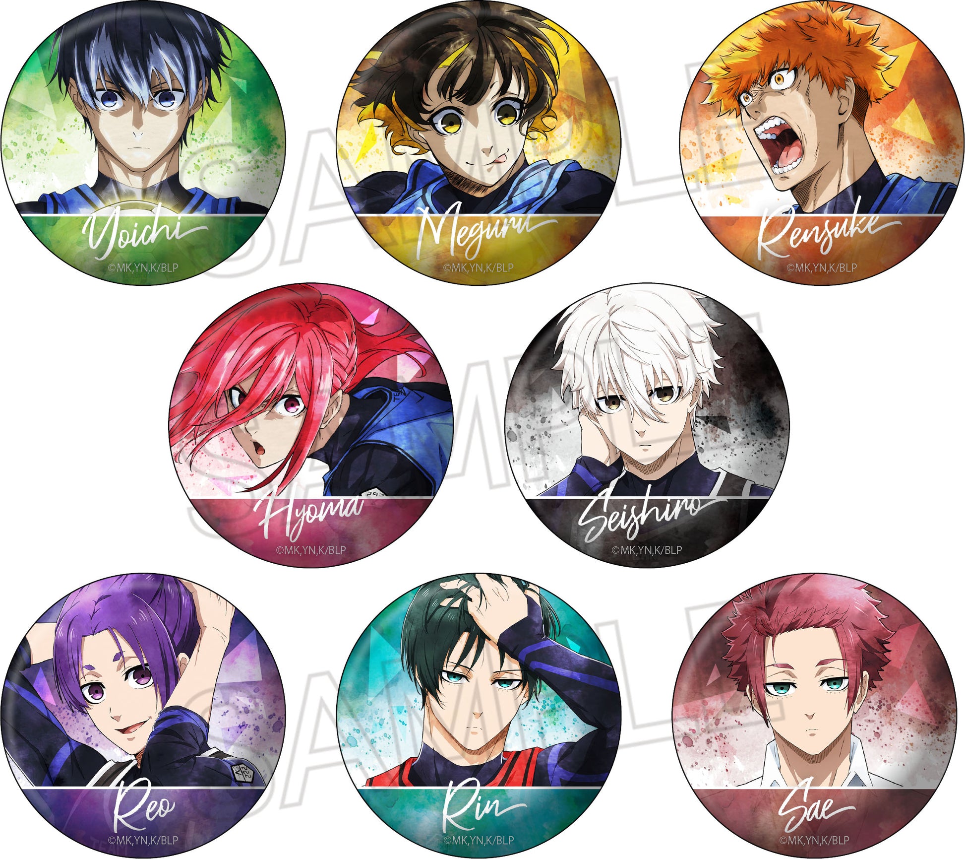 ブルーロック_ウェットカラーシリーズ 缶バッジ Vol.3 BOX