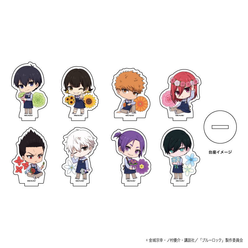 ブルーロック_アクリルぷちスタンド05/花ver. ボックス(全8種)(ミニキャライラスト)