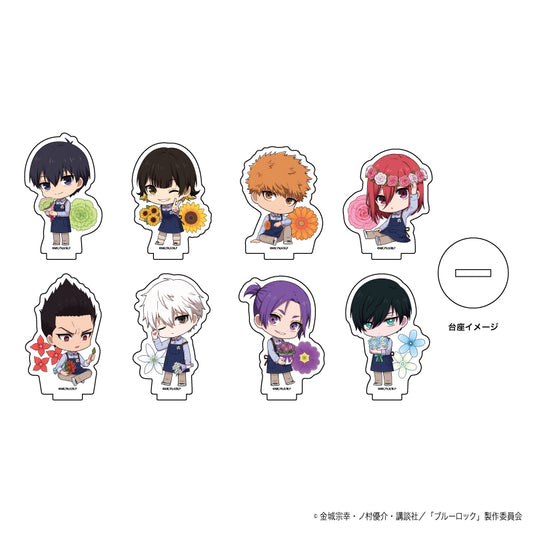 ブルーロック_アクリルぷちスタンド05/花ver. ボックス(全8種)(ミニキャライラスト)
