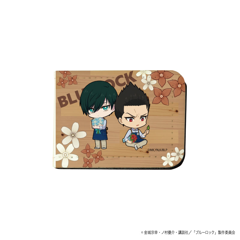 ブルーロック_レザーフセンブック09/花ver. デザインC(ミニキャライラスト)