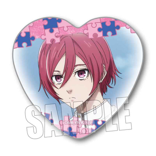 ブルーロック_メモリーズハート缶バッジ Part2/千切 豹馬(高校)