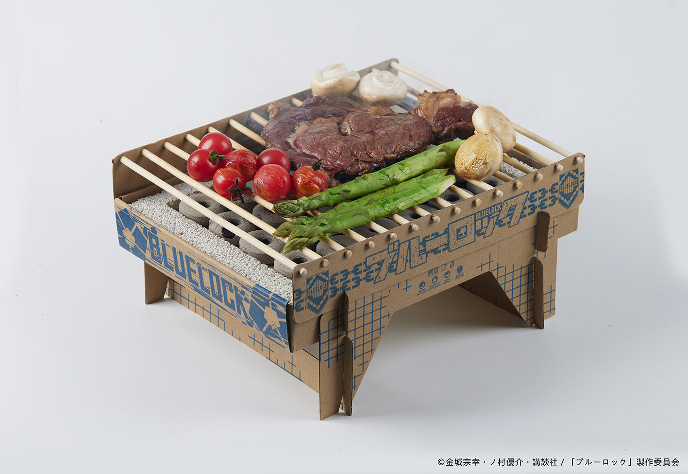 ブルーロック_001_AFORCE×DRAGON HORSE インスタントバーベキューコンロ