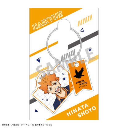 ハイキュー‼_ワイヤー２パーツアクリルキーホルダー_日向 翔陽