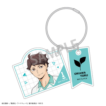 ハイキュー‼_ワイヤー２パーツアクリルキーホルダー_及川 徹