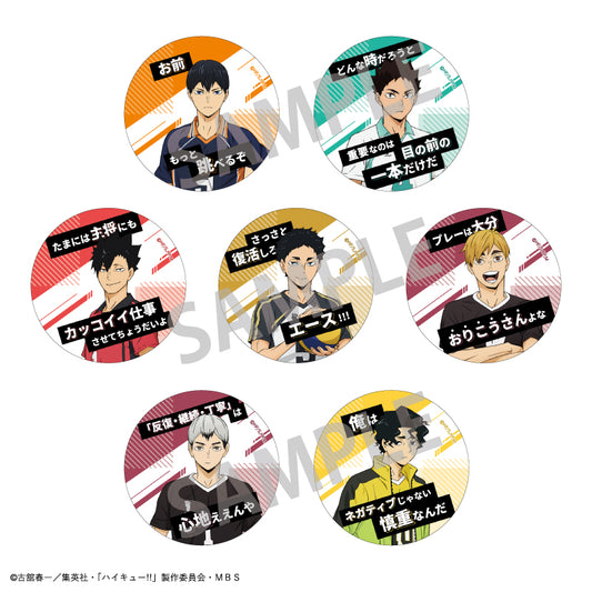 ハイキュー‼_トレーディング名台詞缶バッジ_B【BOX】