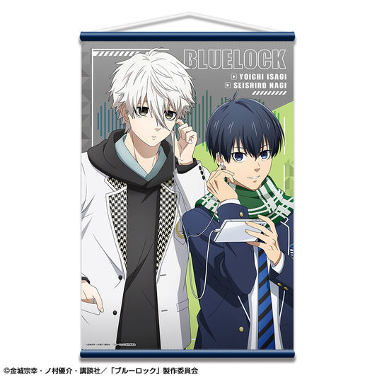 ブルーロック_B2タペストリー デザイン05(潔世一&凪誠士郎)