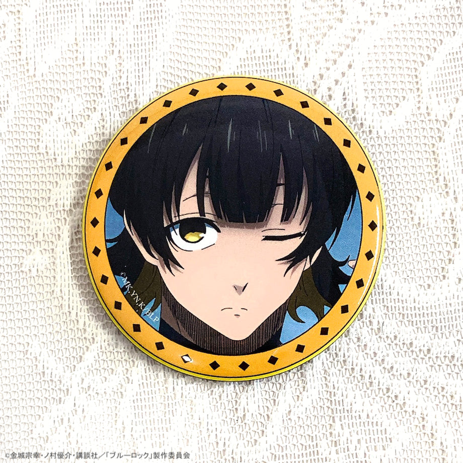 ブルーロック_猫耳付きロゼット&缶バッジセット 蜂楽廻