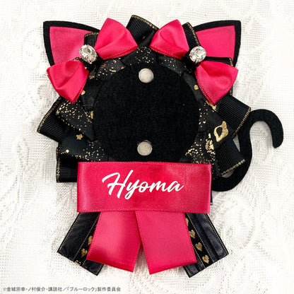 ブルーロック_猫耳付きロゼット&缶バッジセット 千切豹馬