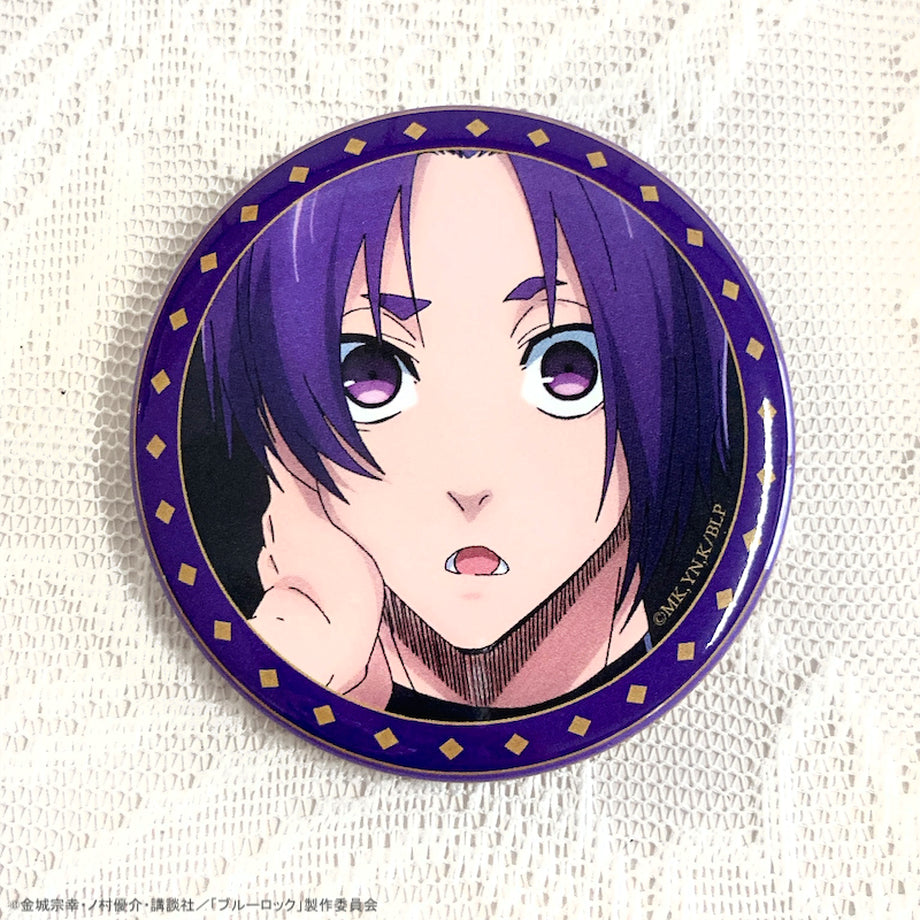 ブルーロック_猫耳付きロゼット&缶バッジセット 御影玲王