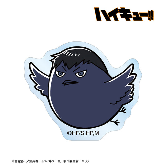 ハイキュー!!_カゲガラス マスコットシリーズ アクリルステッカー