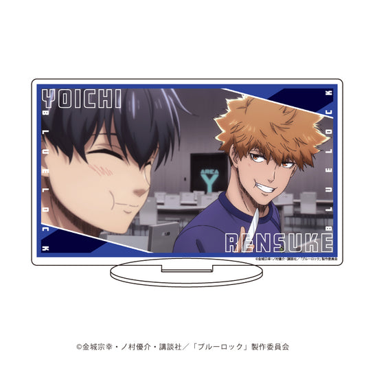 ブルーロック_キャラアクリルフィギュア20/潔 世一&國神 錬介(場面写イラスト)