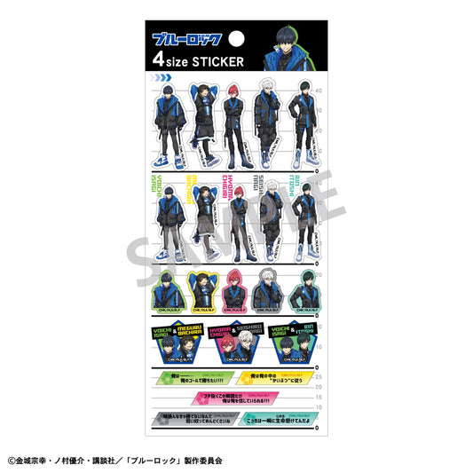ブルーロック_4サイズステッカー サイバーパンク
