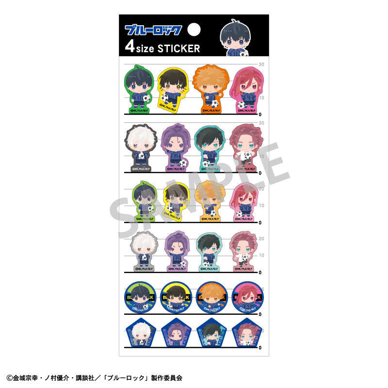 ブルーロック_4サイズステッカー ちまっこ