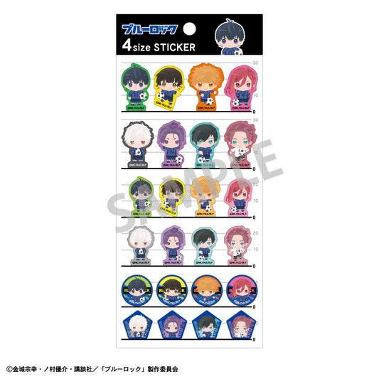 ブルーロック_4サイズステッカー ちまっこ