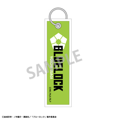 ブルーロック_フライトタグキーホルダー_潔 世一_サイバーパンク