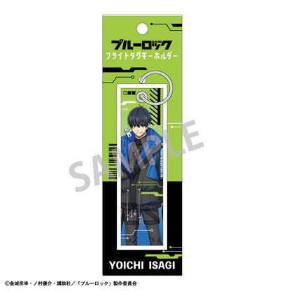 ブルーロック_フライトタグキーホルダー_潔 世一_サイバーパンク