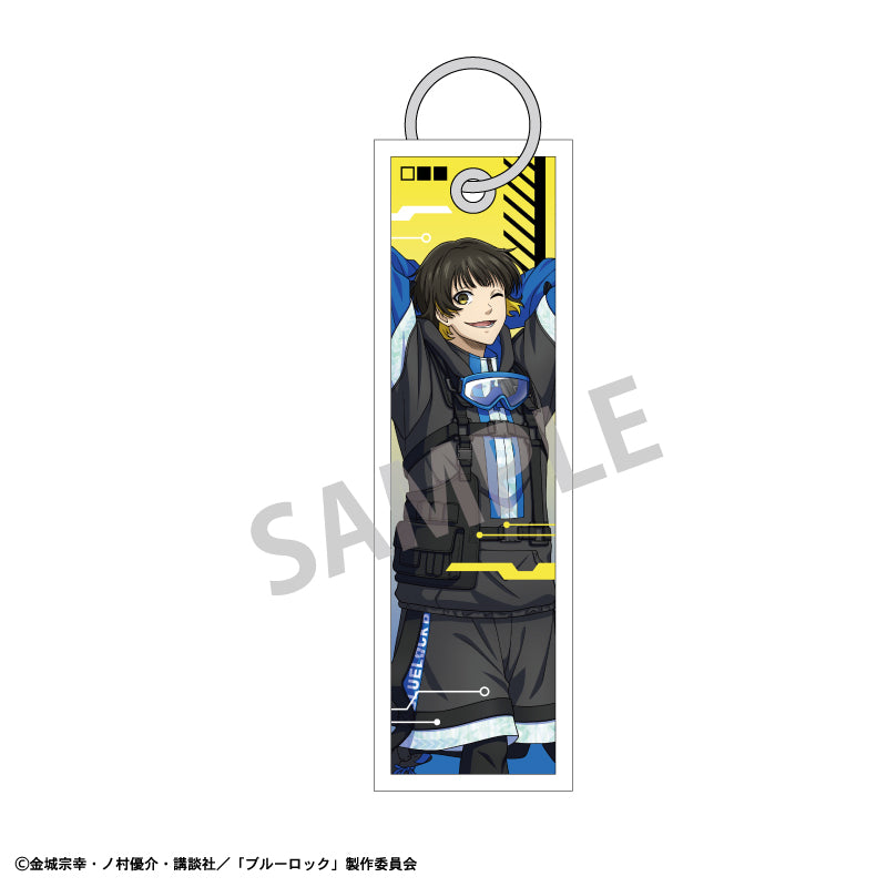 ブルーロック_フライトタグキーホルダー_蜂楽 廻_サイバーパンク