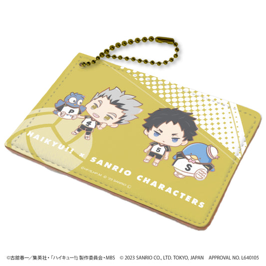 ハイキュー!!×サンリオキャラクターズ_キャラパス04/Dパターン(ミニキャライラスト)