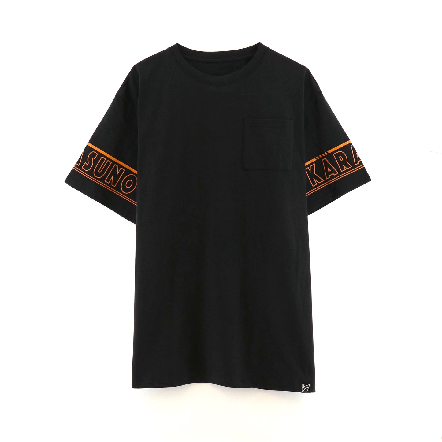 ハイキュー!! TO THE TOP_袖プリントTシャツ（烏野高校）