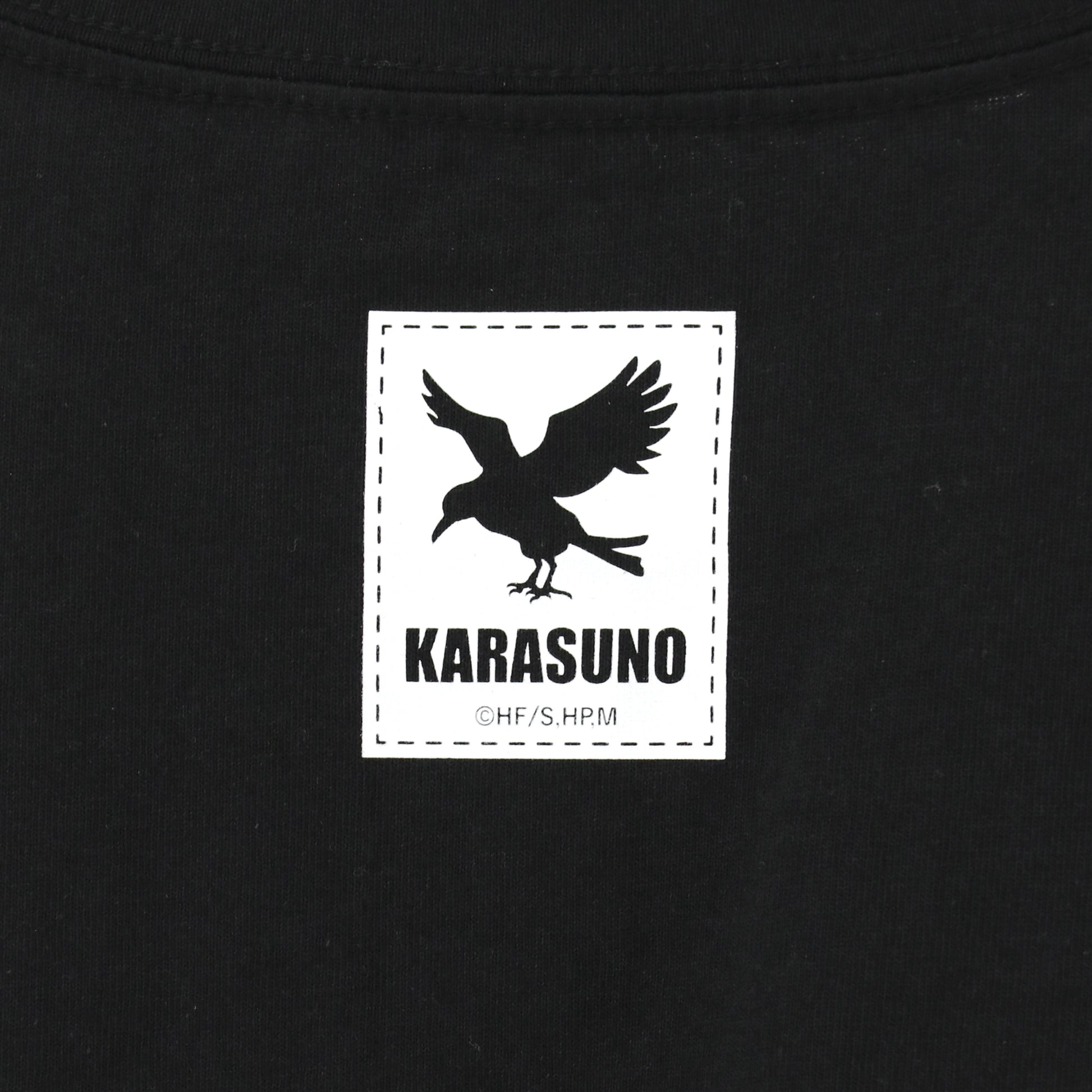 ハイキュー!! TO THE TOP_袖プリントTシャツ（烏野高校）