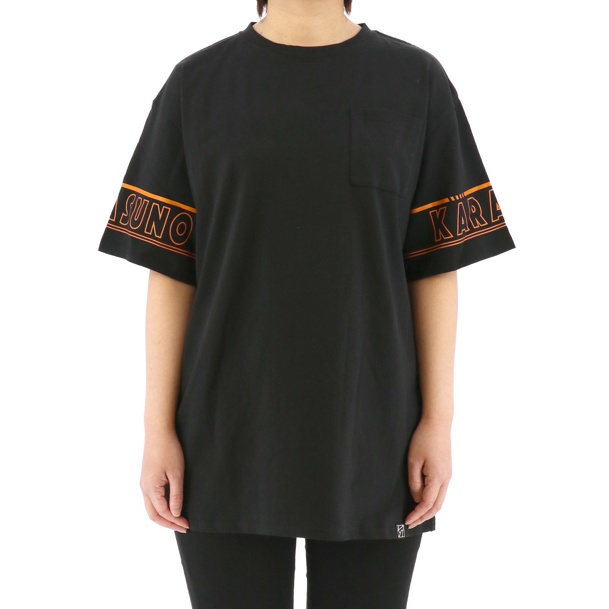 ハイキュー!! TO THE TOP_袖プリントTシャツ（烏野高校）