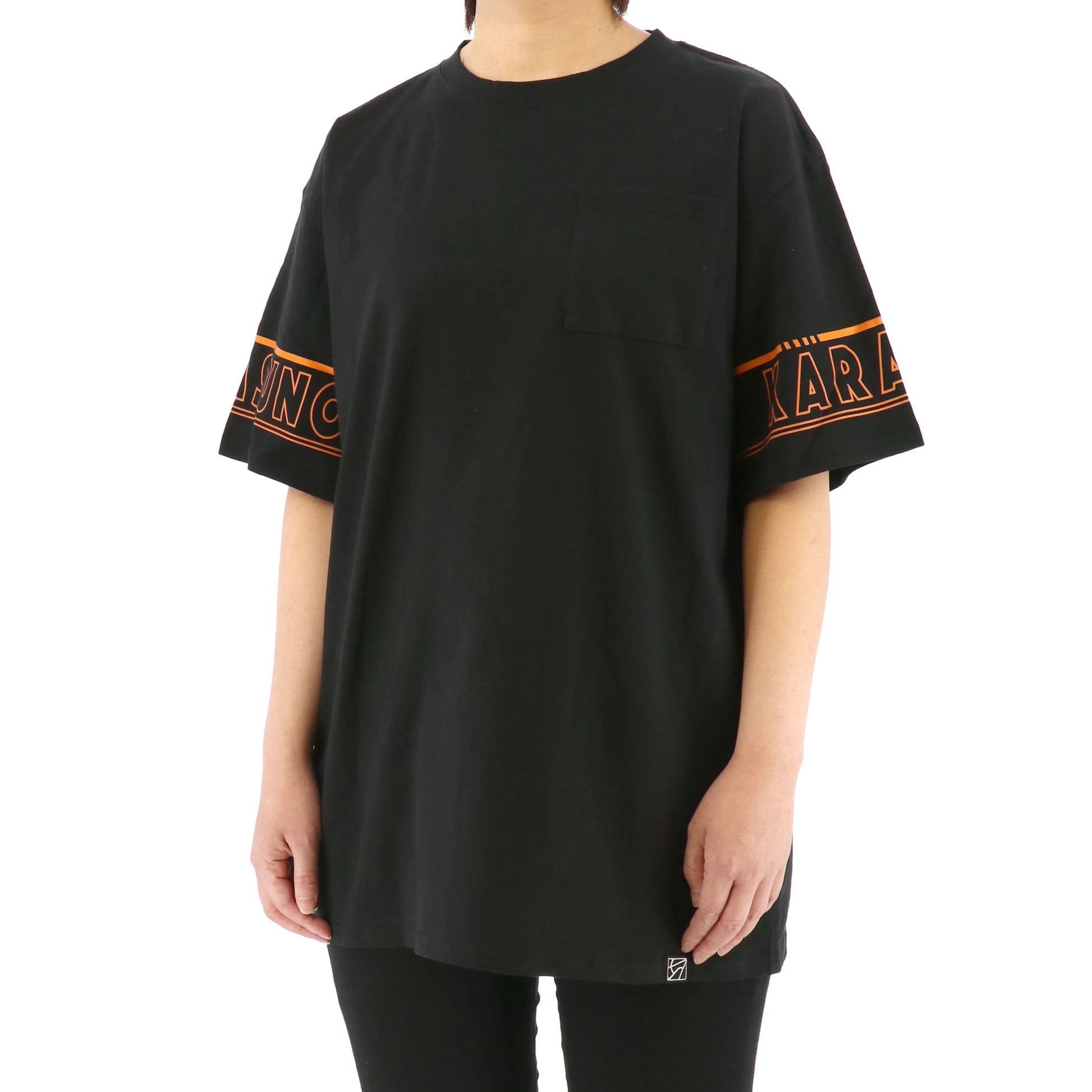 ハイキュー!! TO THE TOP_袖プリントTシャツ（烏野高校）