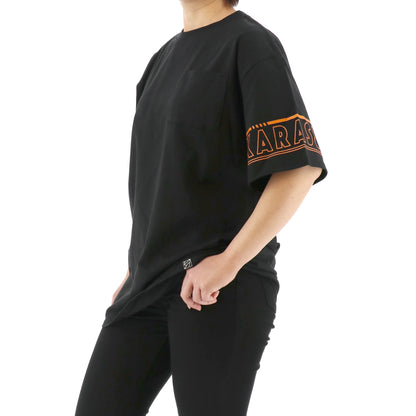 ハイキュー!! TO THE TOP_袖プリントTシャツ（烏野高校）