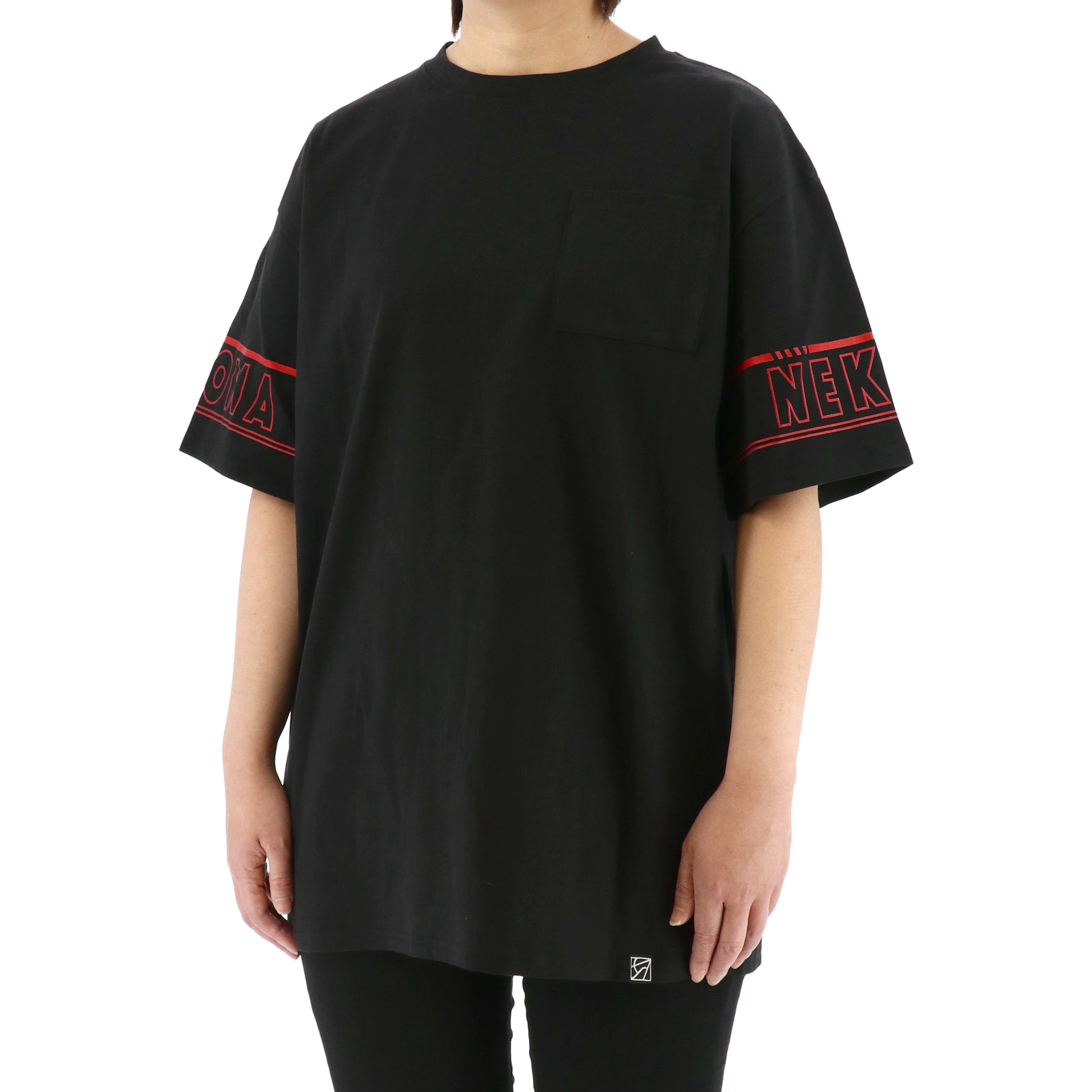 ハイキュー!! TO THE TOP_袖プリントTシャツ（音駒高校）