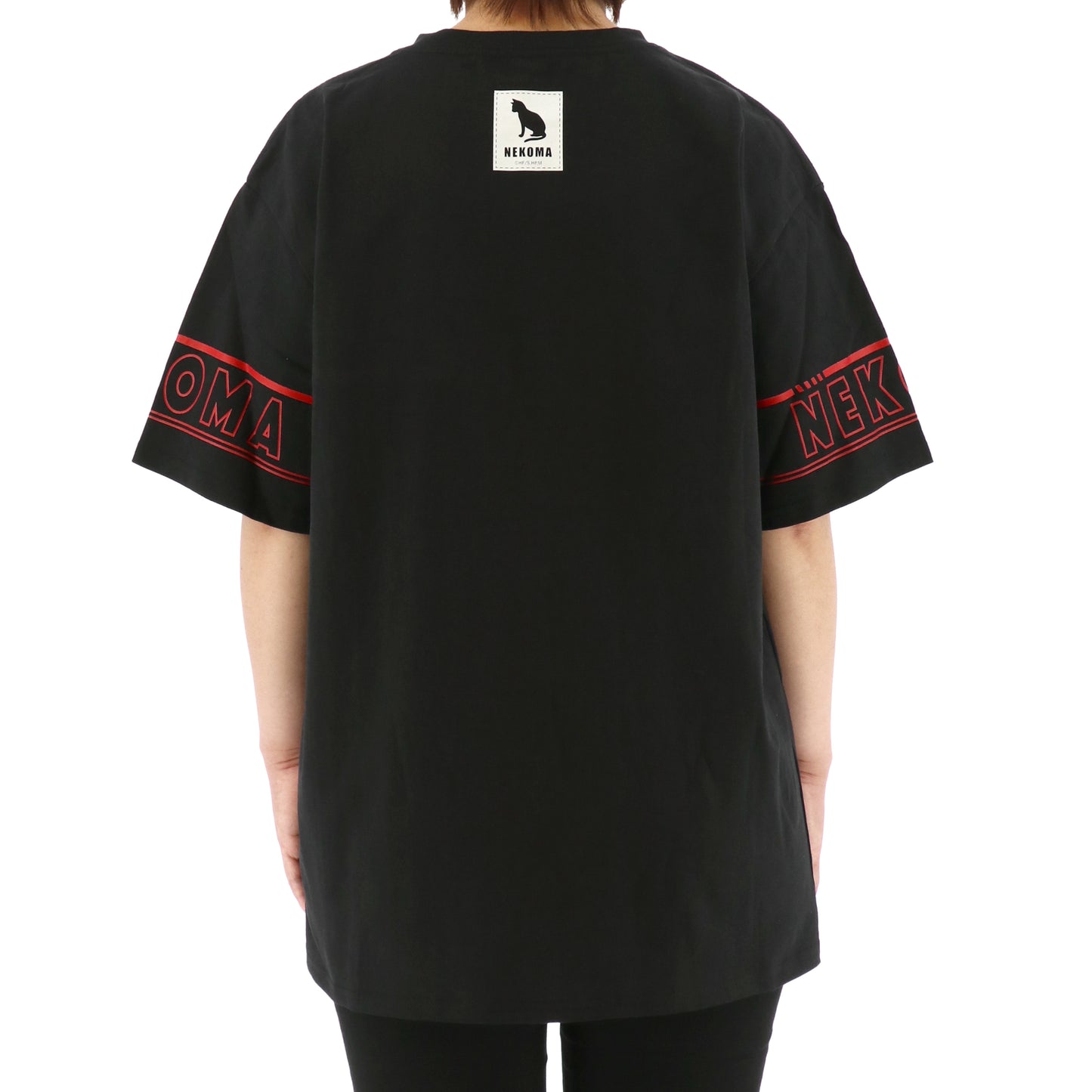 ハイキュー!! TO THE TOP_袖プリントTシャツ（音駒高校）