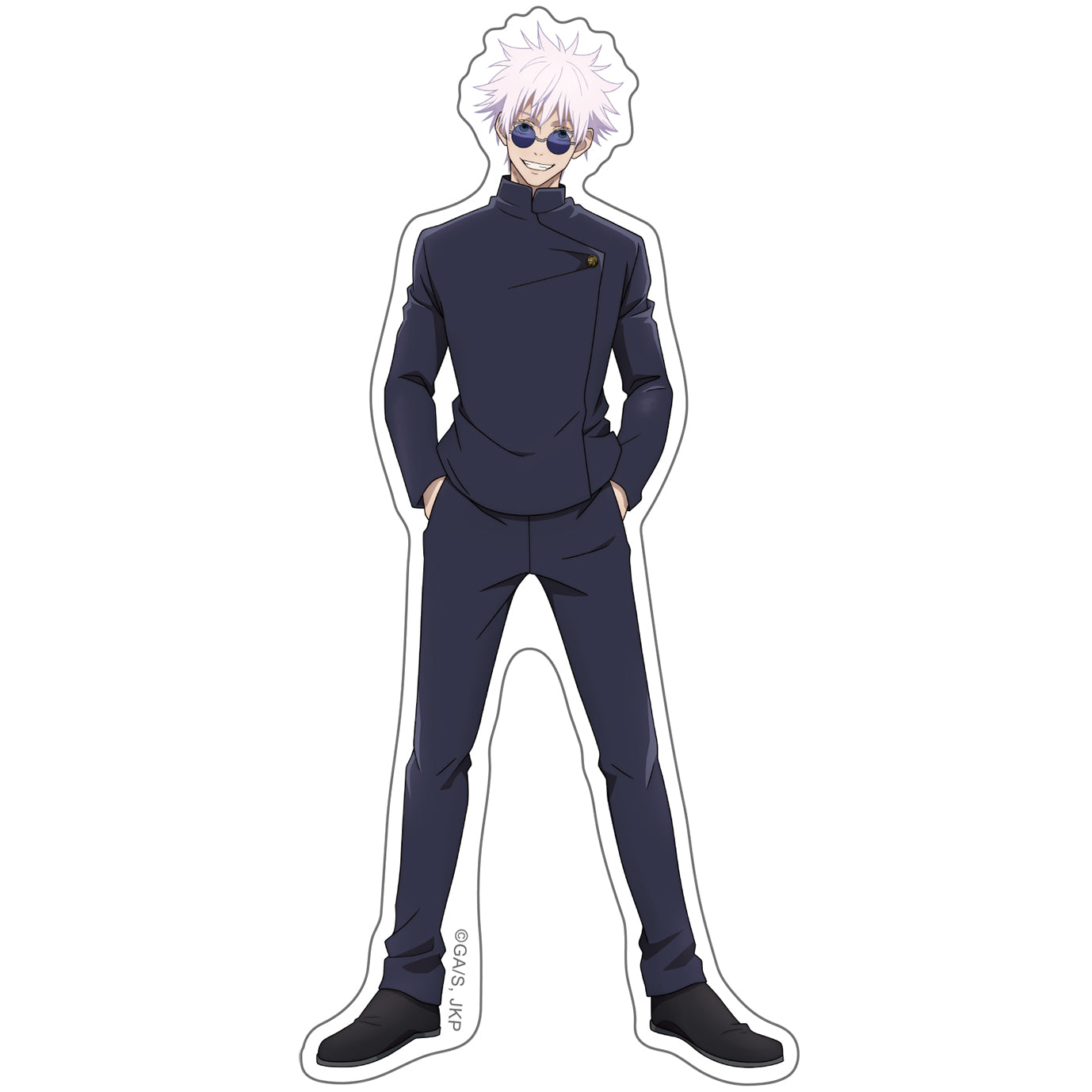 呪術廻戦 第2期_懐玉・玉折 ダイカットステッカー 五条 悟（A）