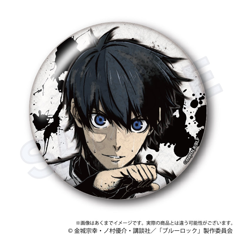 ブルーロック_墨絵風ちょいデカ缶バッジ　潔 世一