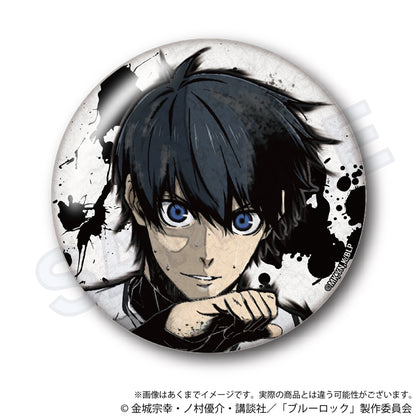 ブルーロック_墨絵風ちょいデカ缶バッジ　潔 世一