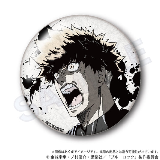 ブルーロック_墨絵風ちょいデカ缶バッジ　國神　錬介