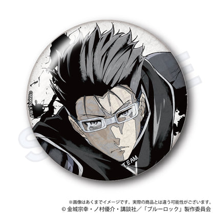 ブルーロック_墨絵風ちょいデカ缶バッジ　剣城　斬鉄