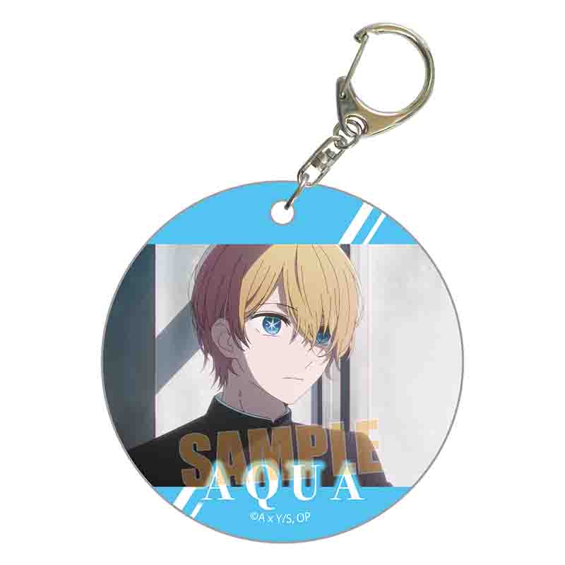 推しの子_やわらかクリアチャーム/アクアB