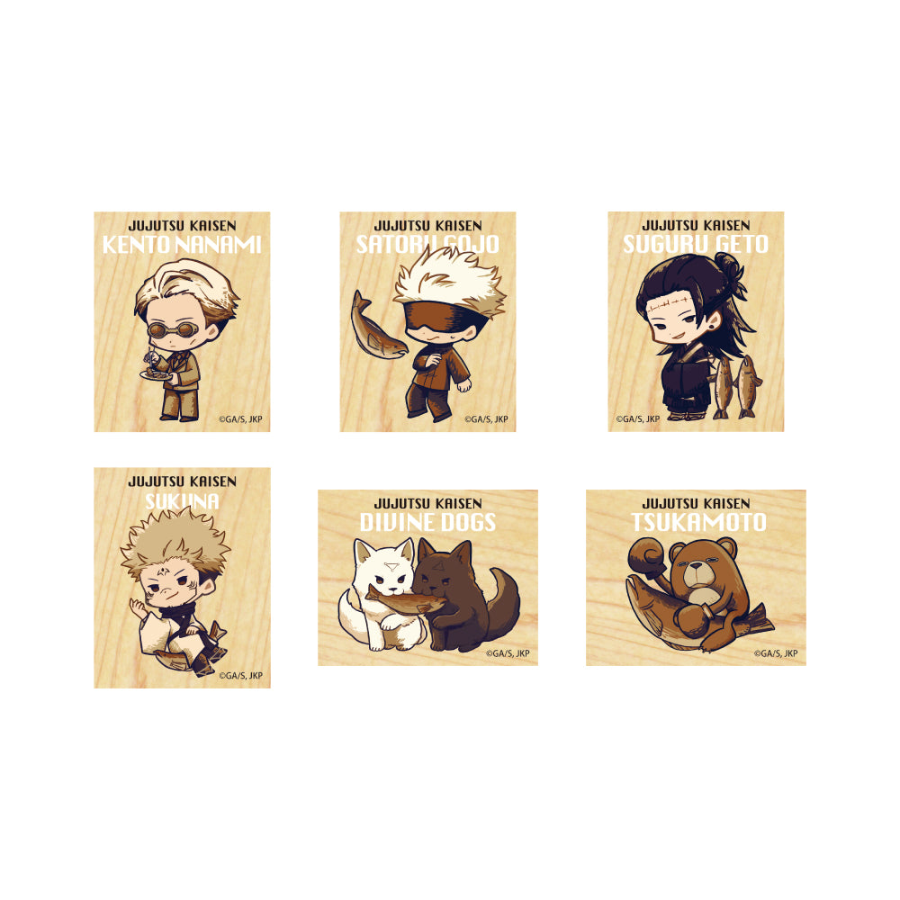 呪術廻戦_木彫り風クリップ (単位/BOX)