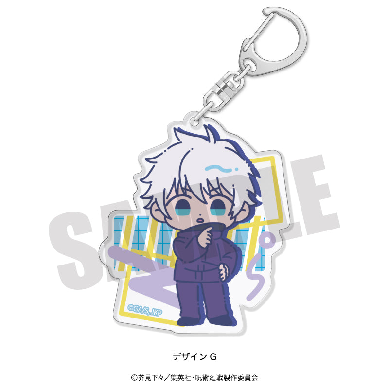 呪術廻戦_れとぽぷ 第2弾 アクリルキーホルダー G 五条悟