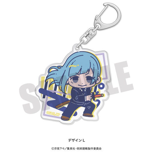 呪術廻戦_れとぽぷ 第2弾 アクリルキーホルダー L 三輪霞