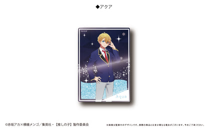 推しの子_グリッターアクリルブロック アクア