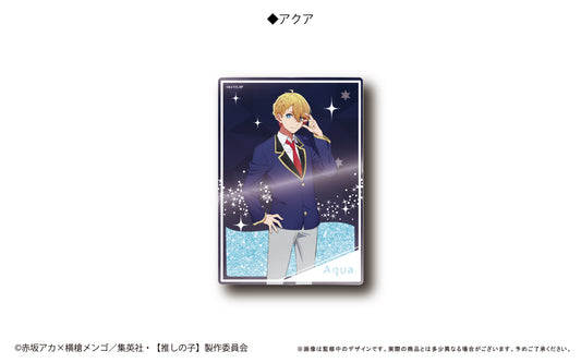 推しの子_グリッターアクリルブロック アクア