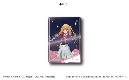推しの子_グリッターアクリルブロック ルビー