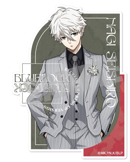 ブルーロック_ダイカットステッカー 凪 誠士郎 Dress up ver.