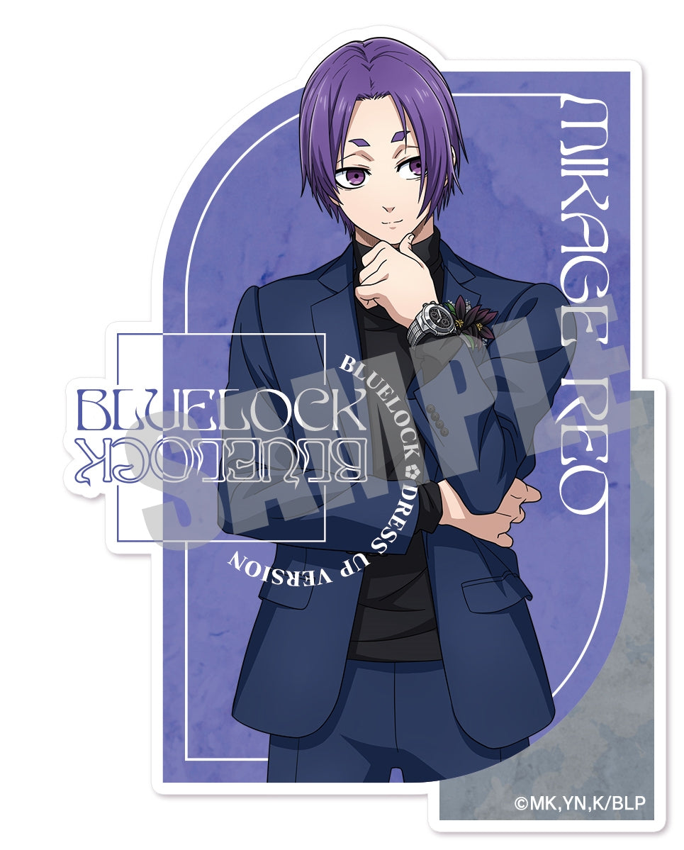 ブルーロック_ダイカットステッカー 御影 玲王 Dress up ver.