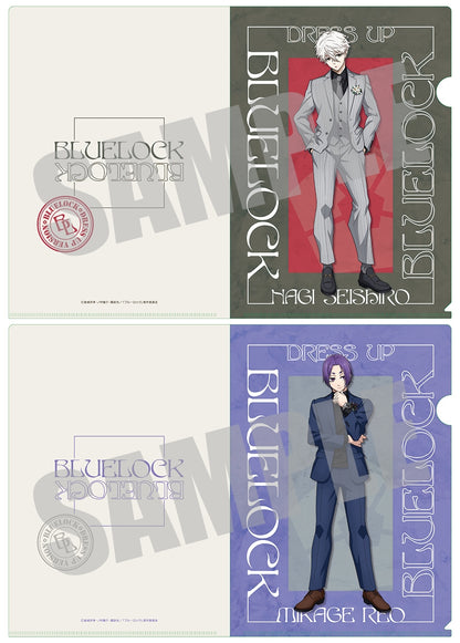 ブルーロック_クリアファイルセット 凪 誠士郎&御影 玲王 Dress up ver.