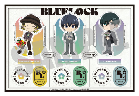 ブルーロック_ステッカー 潔 世一&蜂楽 廻&糸師 凛 PARTY ver.